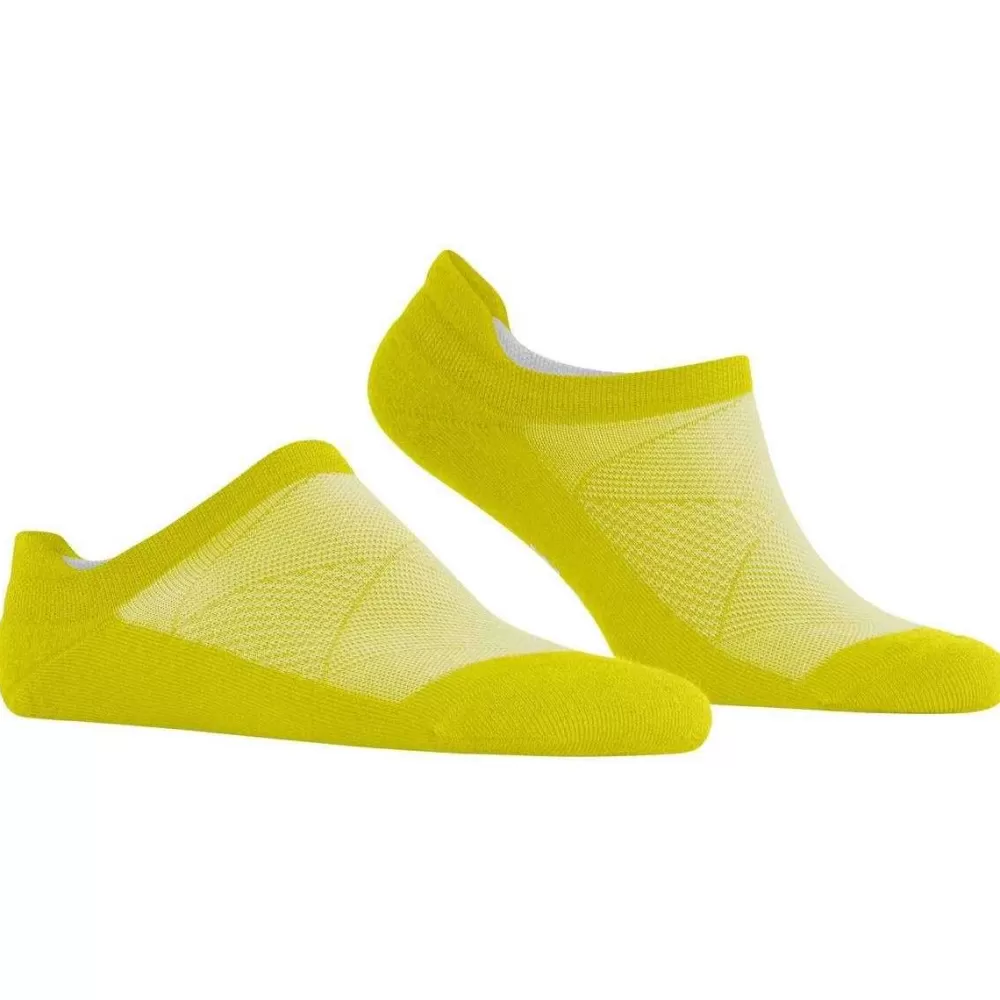 Burlington Men's Socks^Yellow Athleisure Sneaker Socks