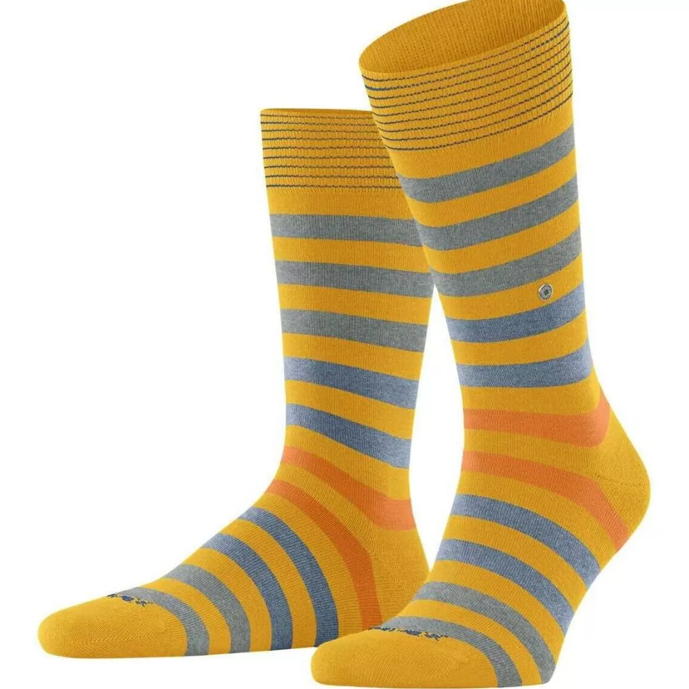 Burlington Men's Socks^Yellow Blackpool Socks