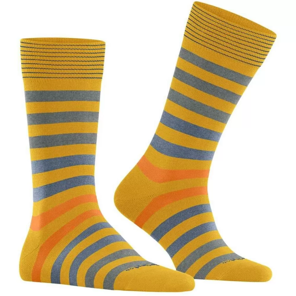 Burlington Men's Socks^Yellow Blackpool Socks