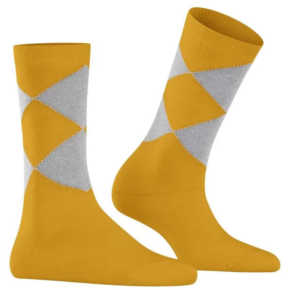 Burlington Women's Socks^Yellow Darlington Socks