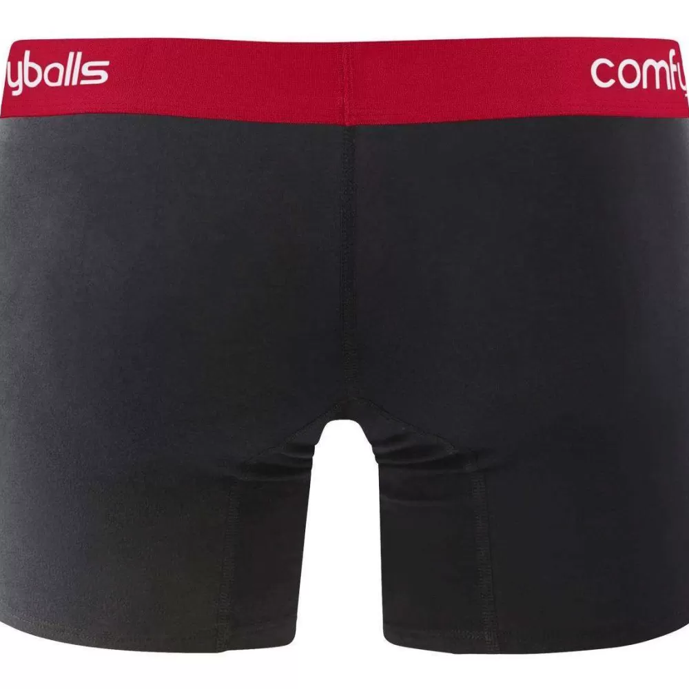 Comfyballs Men's Underwear^Black Long Boxers