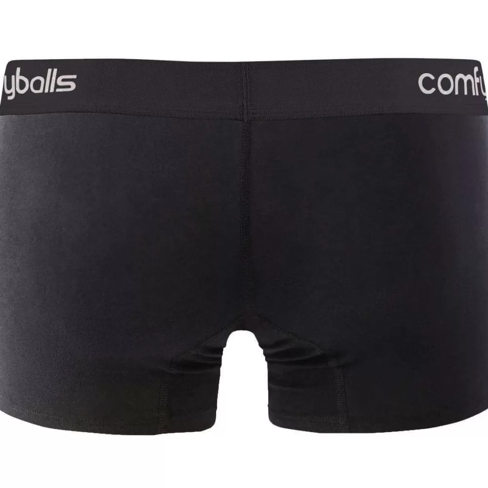 Comfyballs Men's Underwear^Black Performance Regular Boxers