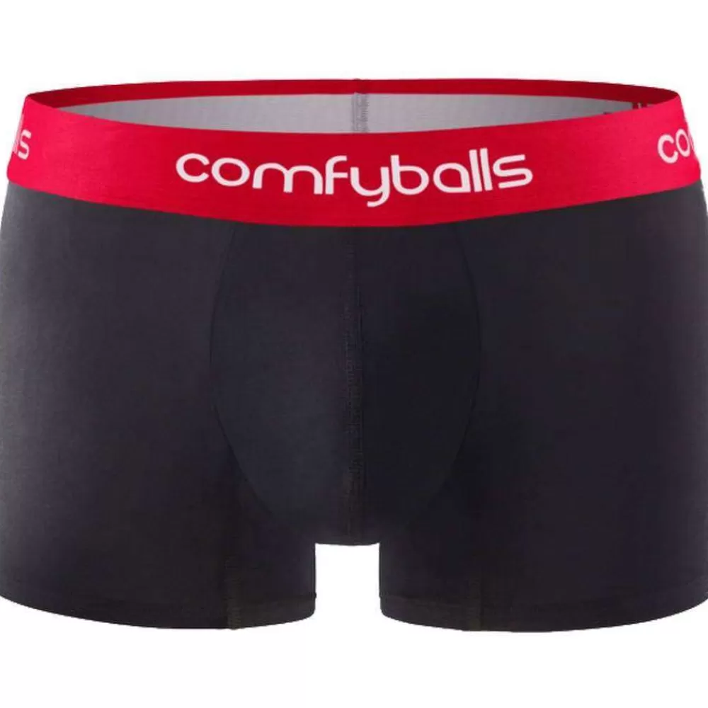Comfyballs Men's Underwear^Black Regular Boxers