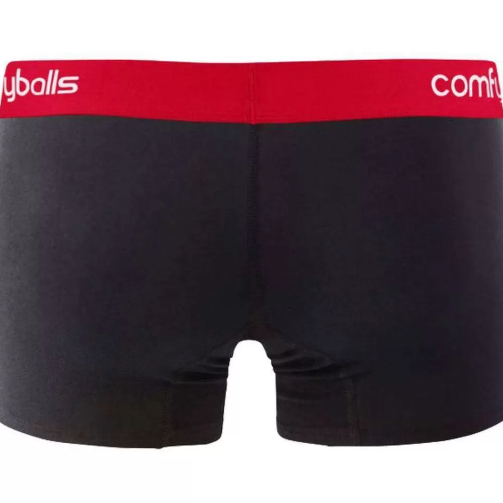 Comfyballs Men's Underwear^Black Regular Boxers