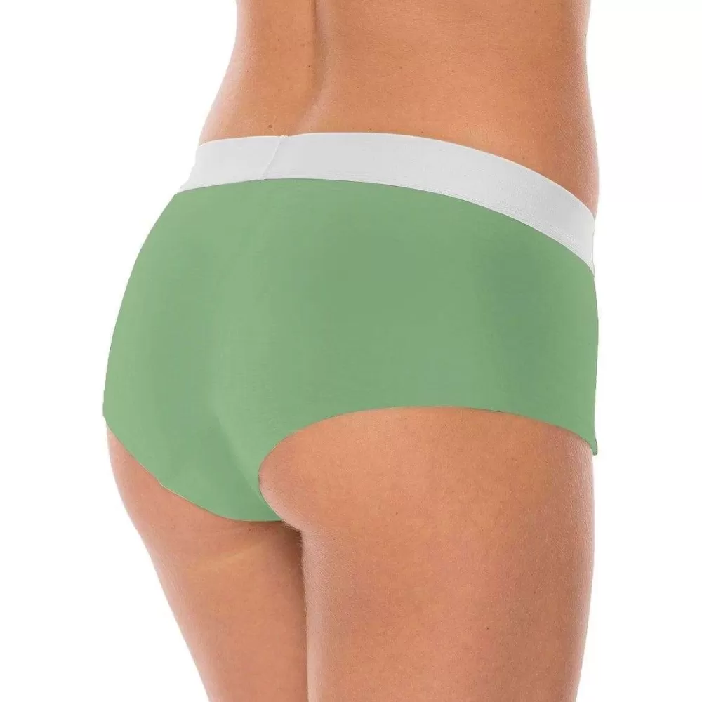 Comfyballs Women's Underwear^Green Wood Hipster Brief