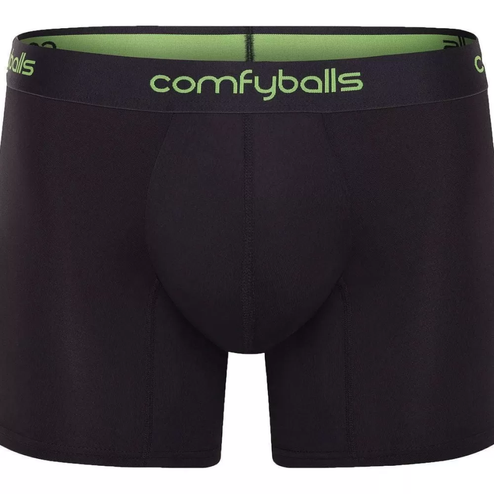 Comfyballs Men's Underwear^Grey Performance Long Boxer
