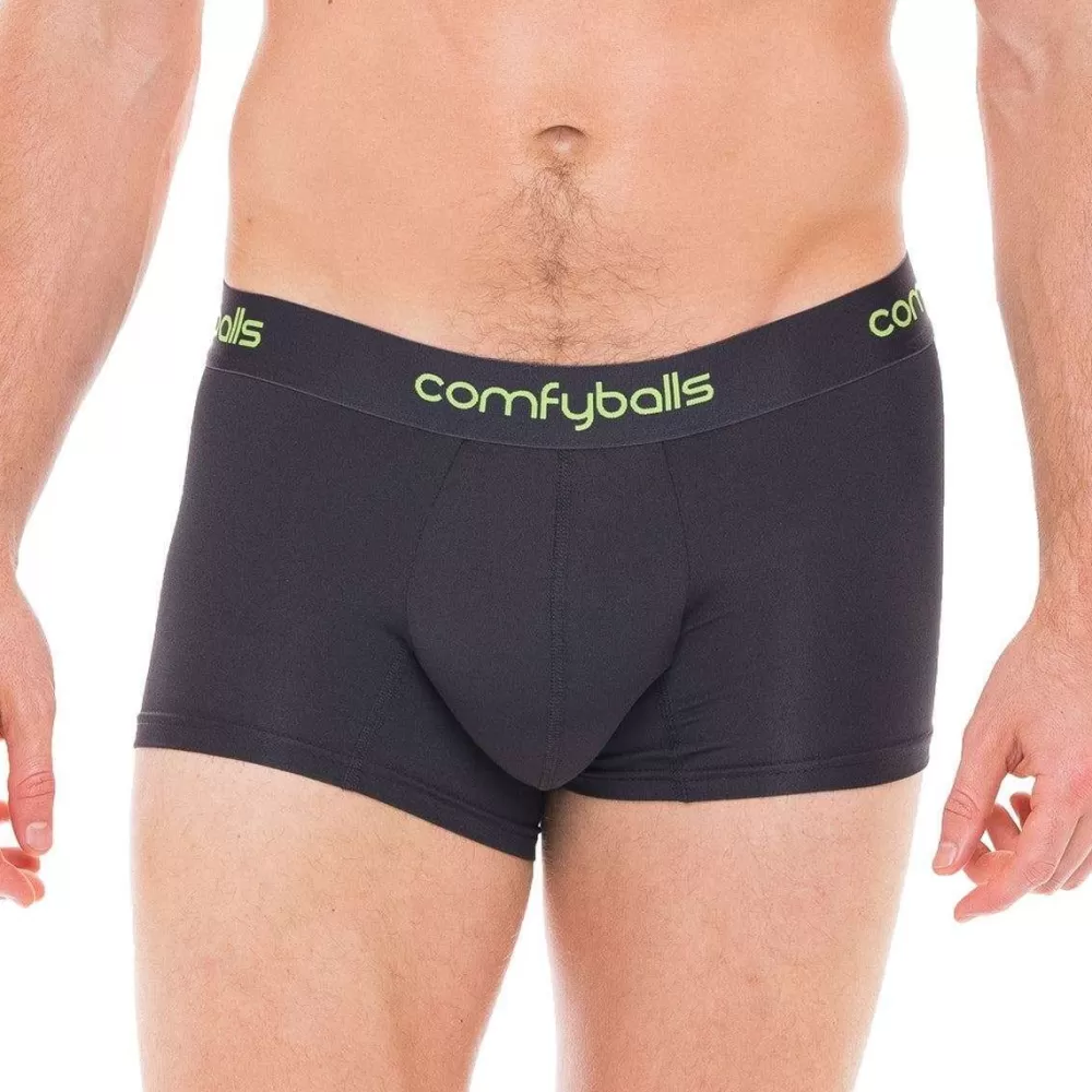 Comfyballs Men's Underwear^Grey Performance Regular Boxer
