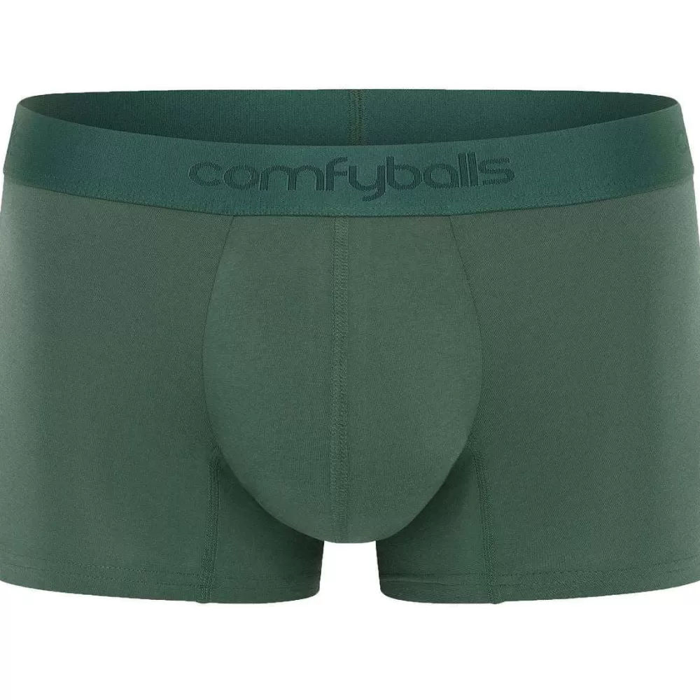 Comfyballs Men's Underwear^Khaki Cotton Regular Boxer