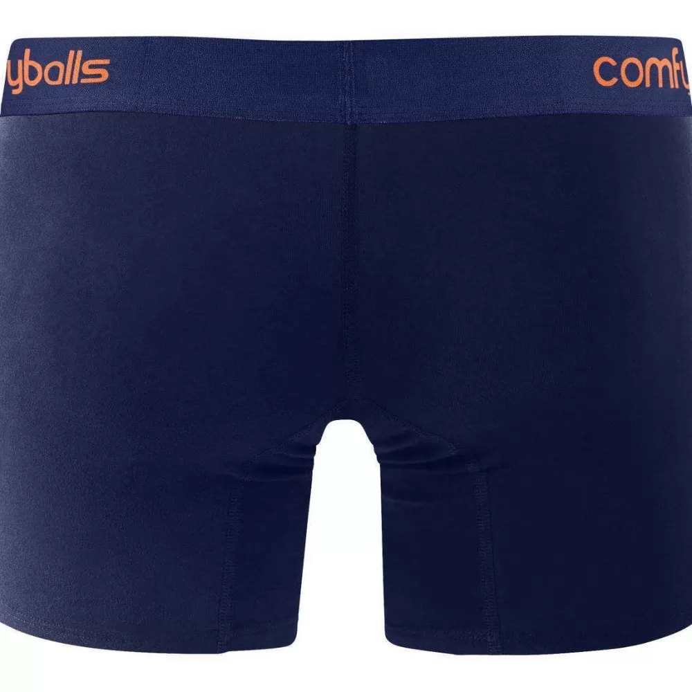 Comfyballs Men's Underwear^Navy Long Boxers