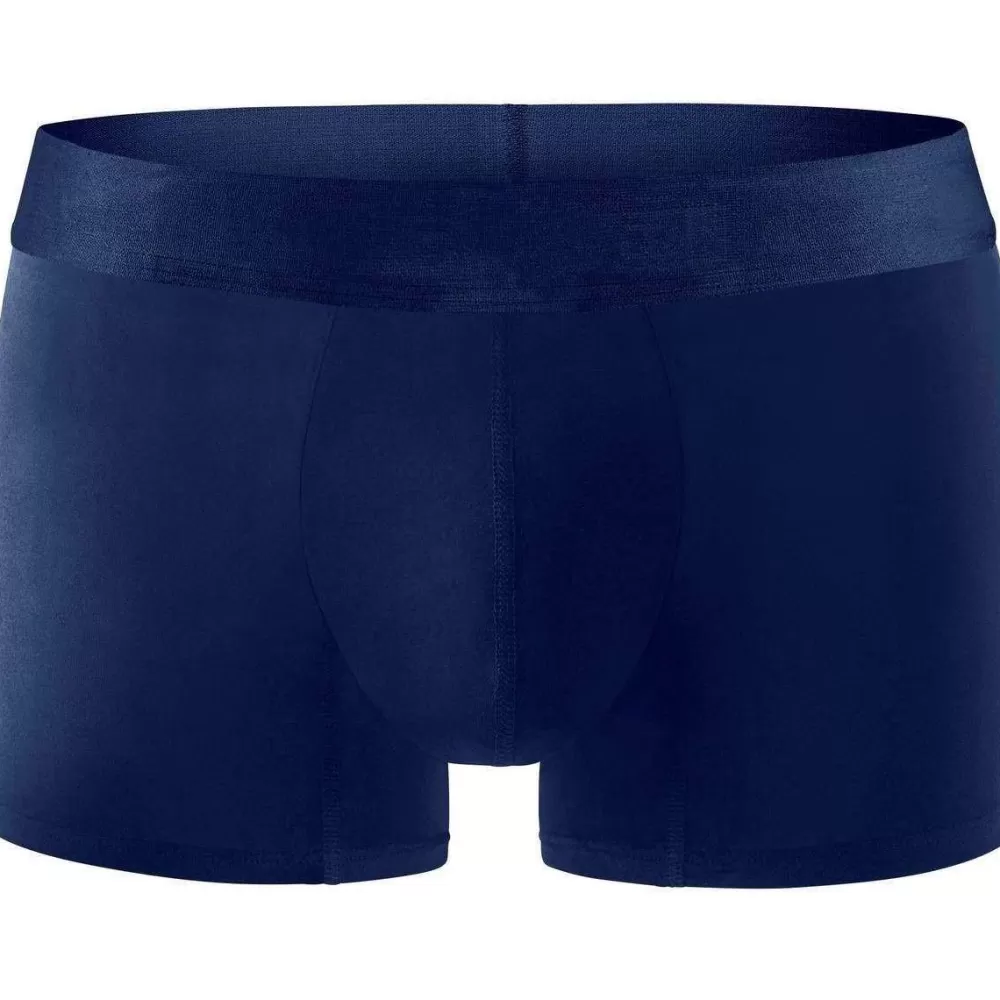 Comfyballs Men's Underwear^Navy No Show Cotton Regular Boxer