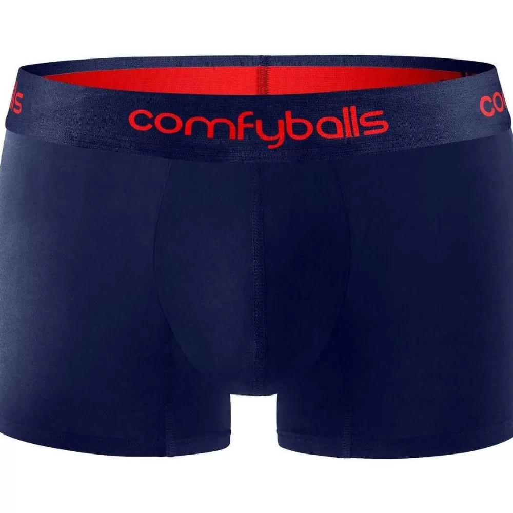 Comfyballs Men's Underwear^Navy Performance Regular Boxer