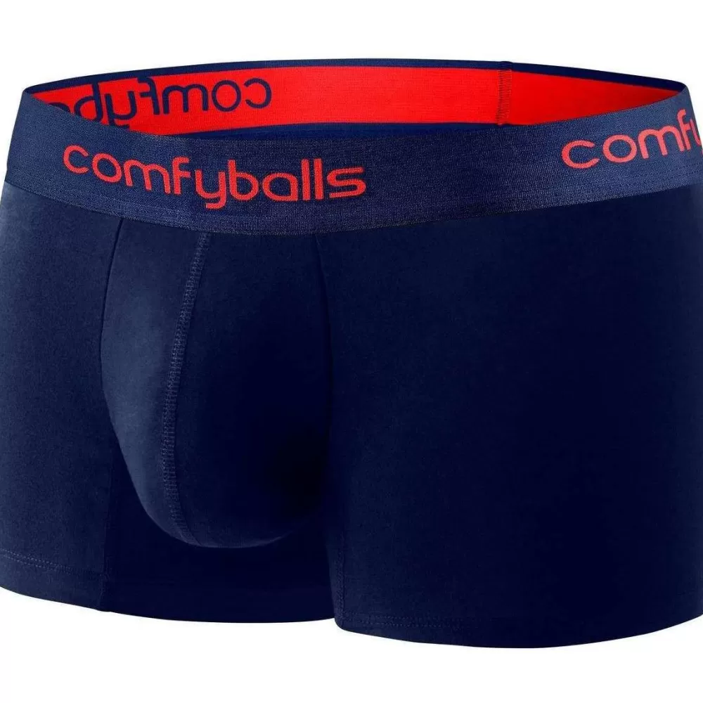 Comfyballs Men's Underwear^Navy Performance Regular Boxer