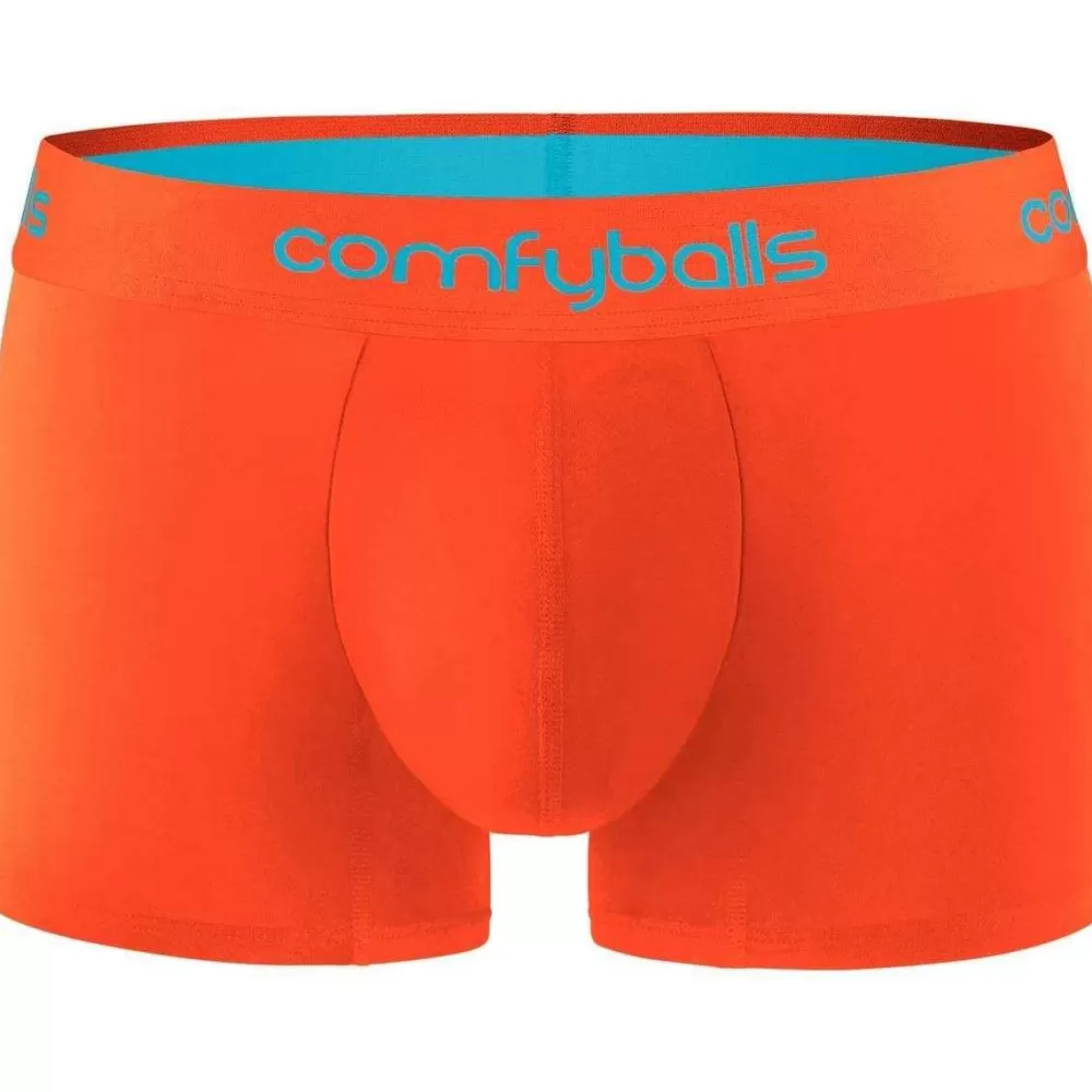 Comfyballs Men's Underwear^Orange Performance Regular Boxer