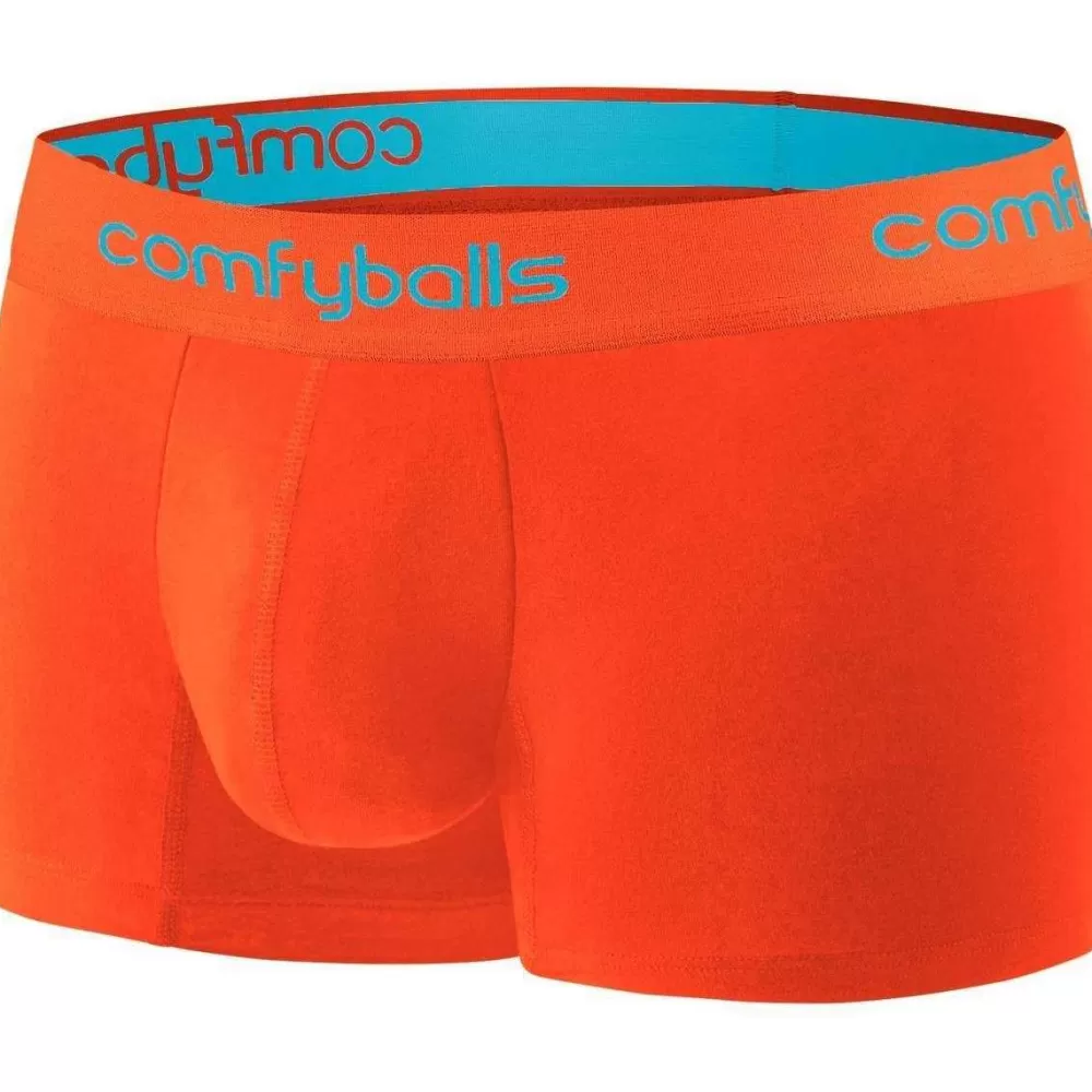 Comfyballs Men's Underwear^Orange Performance Regular Boxer