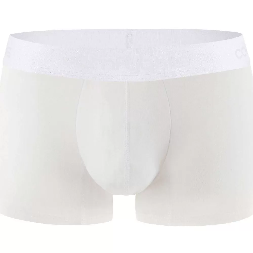Comfyballs Men's Underwear^White Cotton Regular Boxer