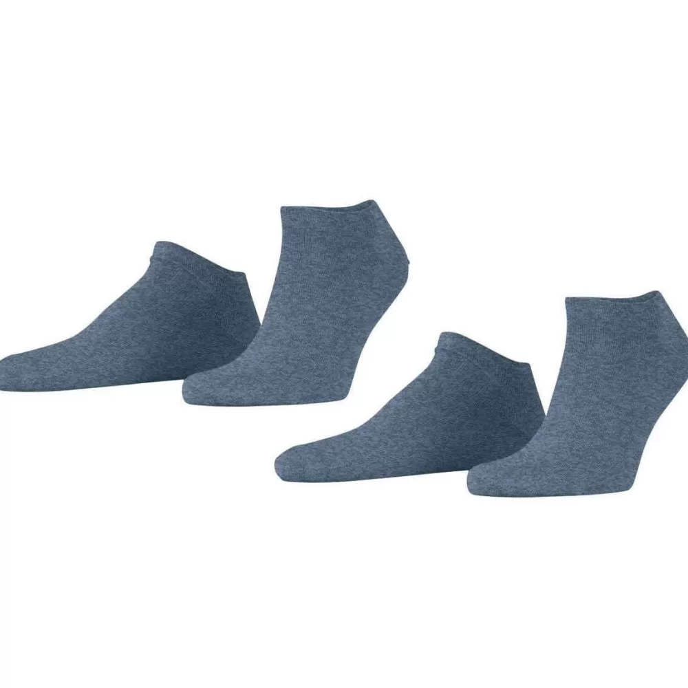Esprit Men's Socks^Blue Basic Uni 2 Pack Sneaker Socks