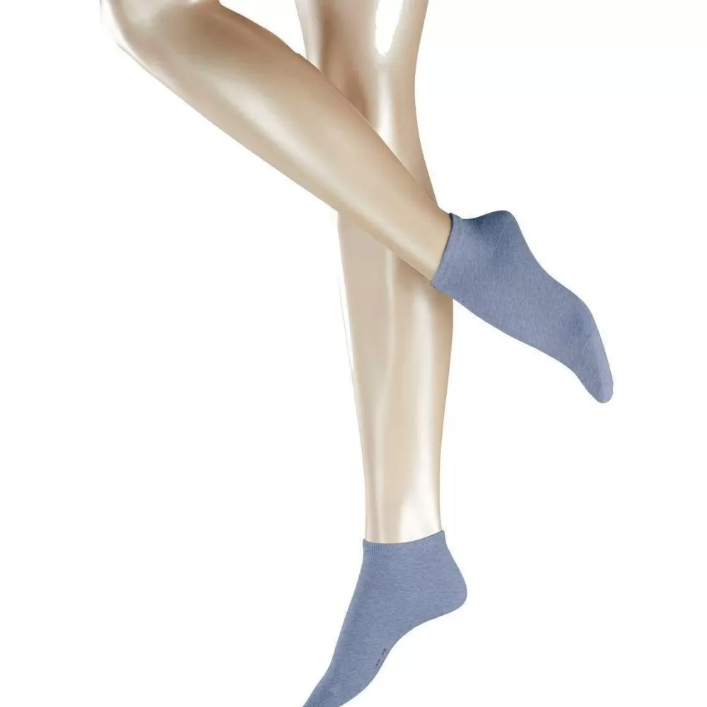 Esprit Women's Socks^Blue Uni 2 Pack Sneaker Socks