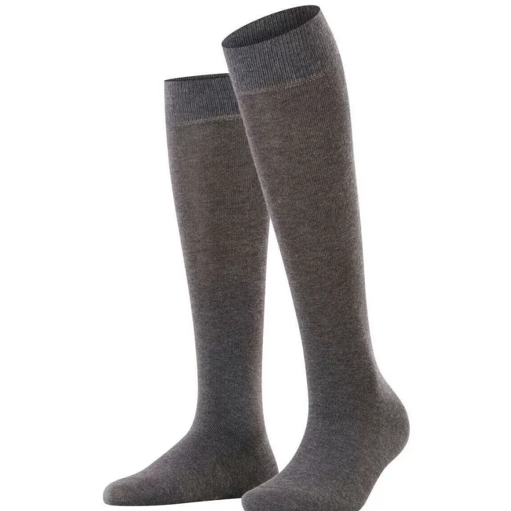 Esprit Women's Socks^Grey Basic Pure Knee High Socks