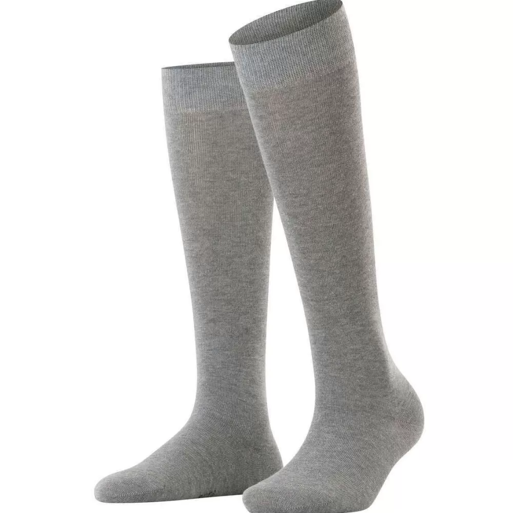 Esprit Women's Socks^Grey Basic Pure Knee High Socks