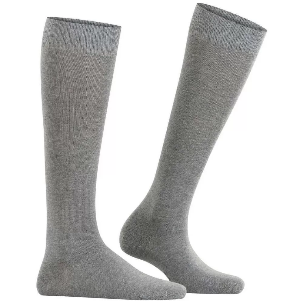 Esprit Women's Socks^Grey Basic Pure Knee High Socks