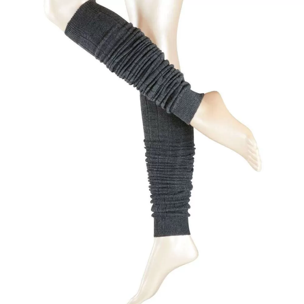 Esprit Women's Socks^Grey Ribbed Legwarmers
