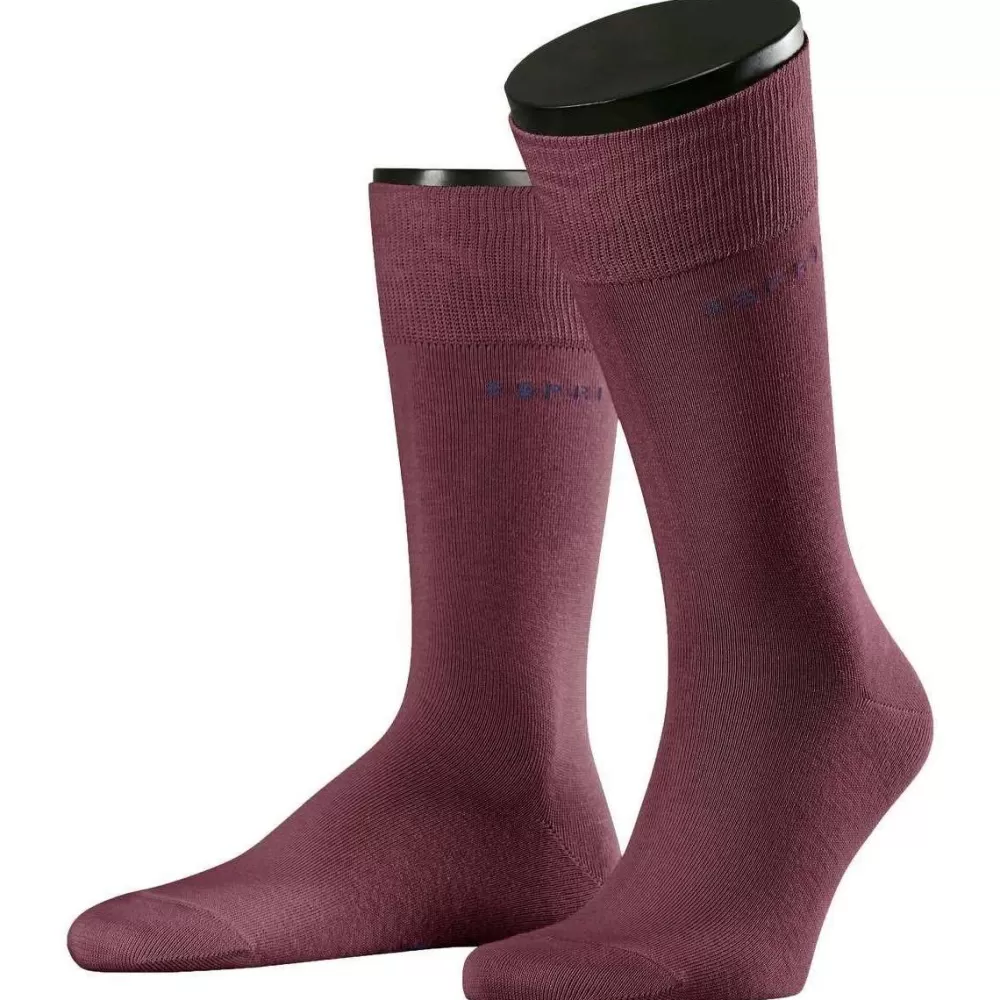 Esprit Men's Socks^Purple Basic Uni 2 Pack Socks