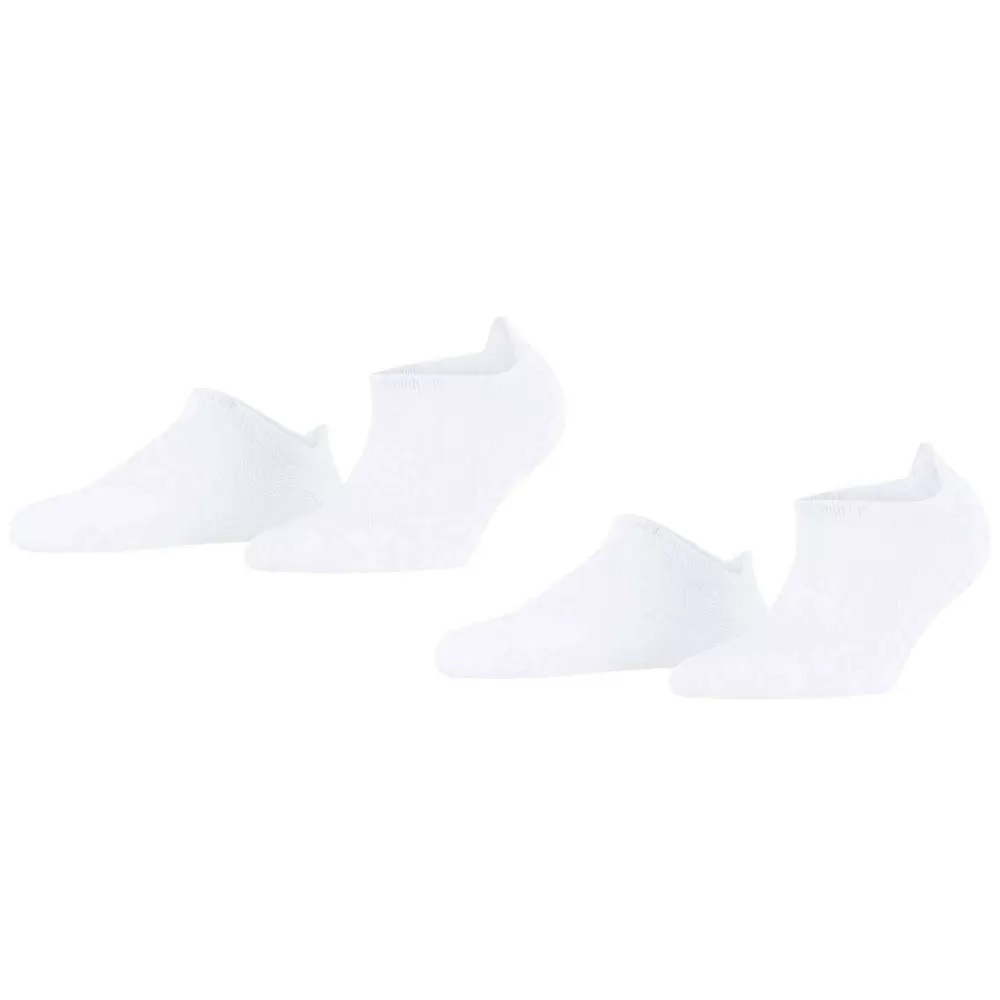 Esprit Men's Socks^White Active Basic 2 Pack Sneaker Socks