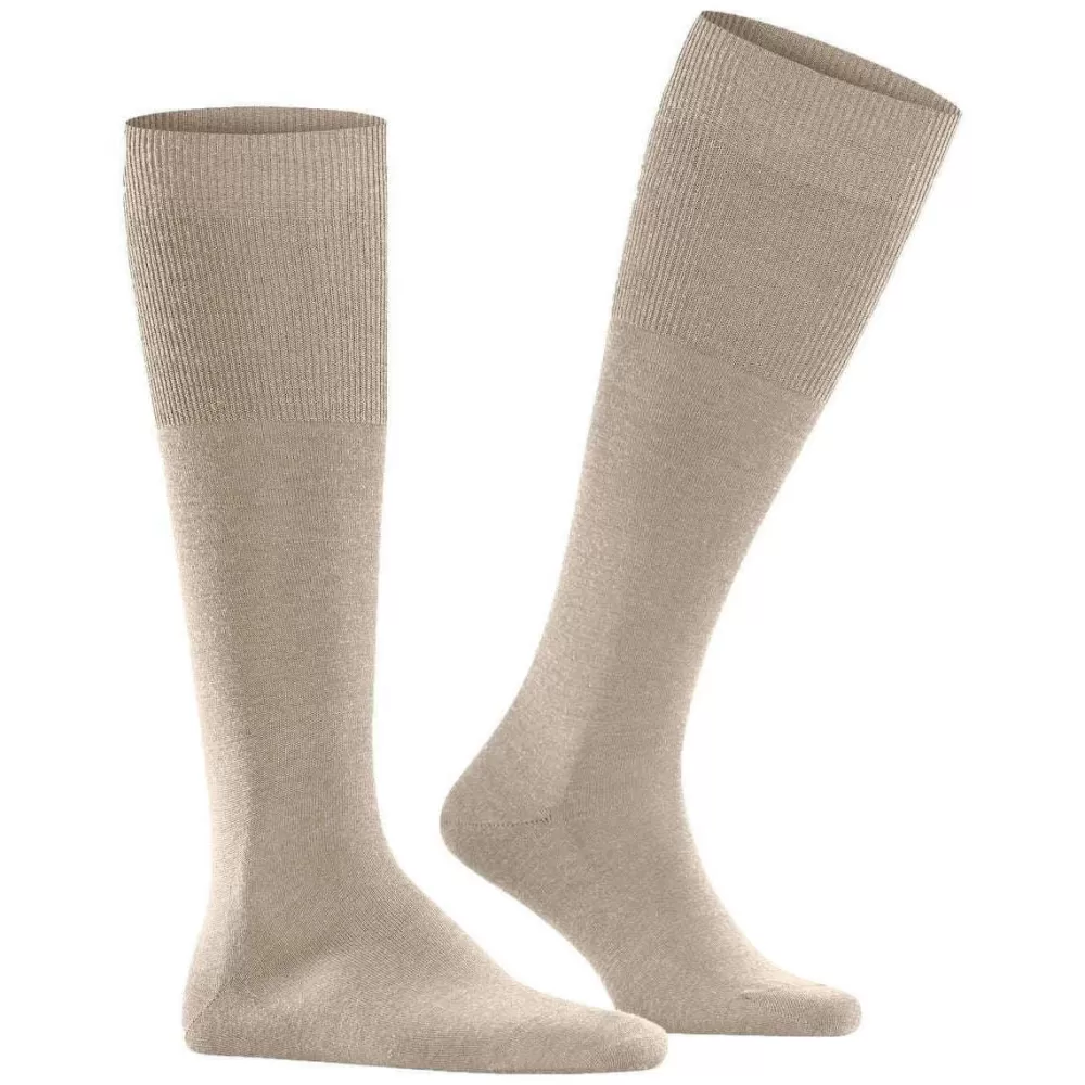 Falke Men's Socks^Beige Airport Knee-High Socks