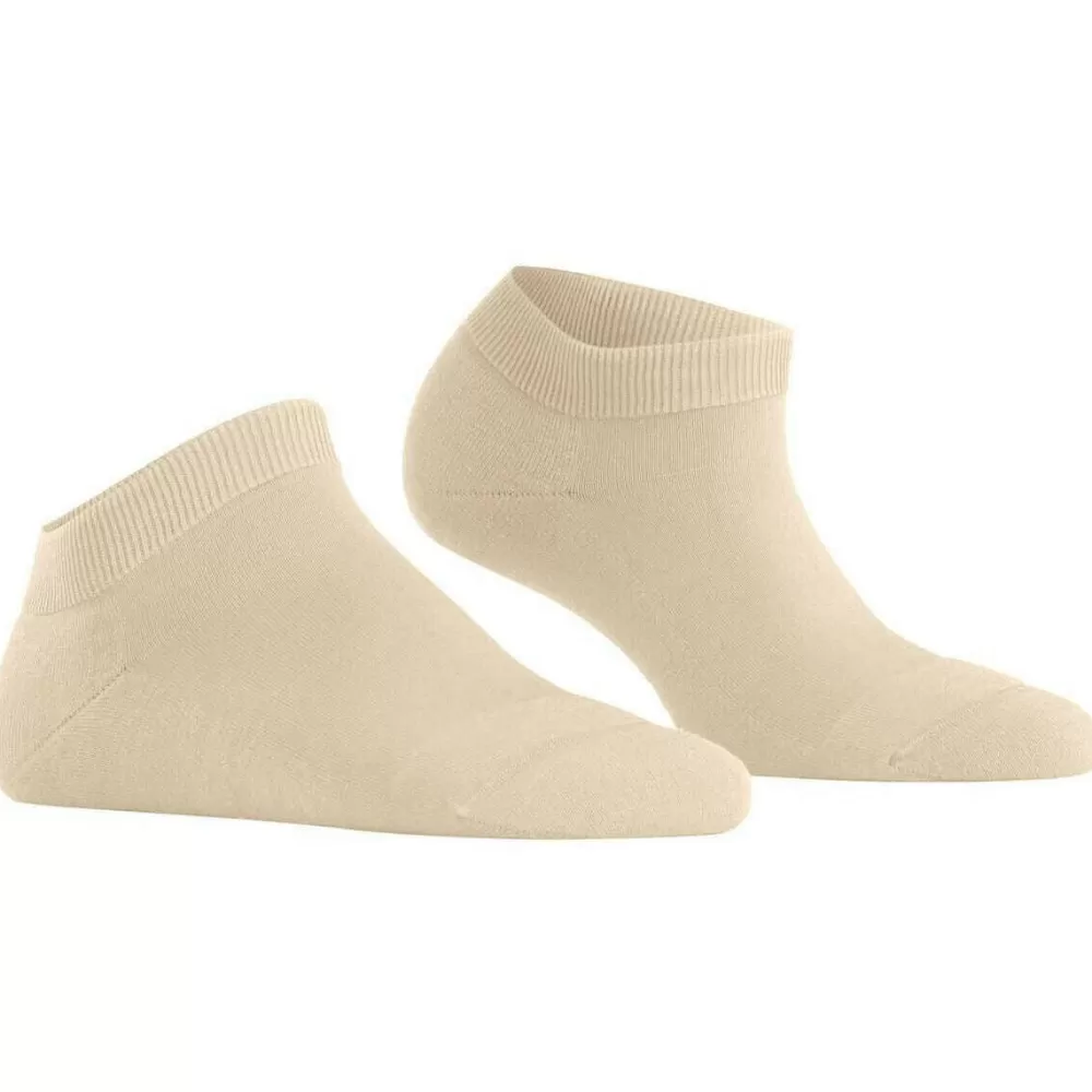Falke Women's Socks^Beige Climawool Sneaker Socks