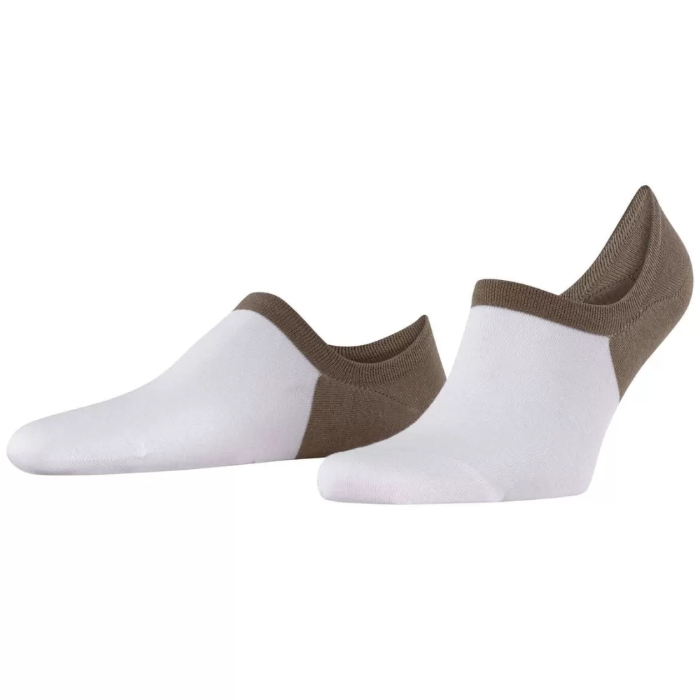 Falke Men's Socks^Beige Colour Blend No Show Socks