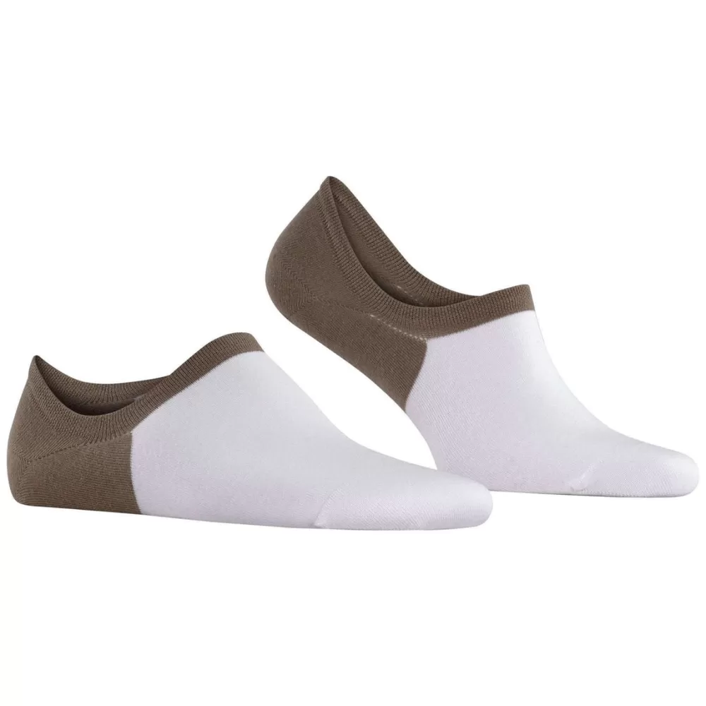 Falke Men's Socks^Beige Colour Blend No Show Socks