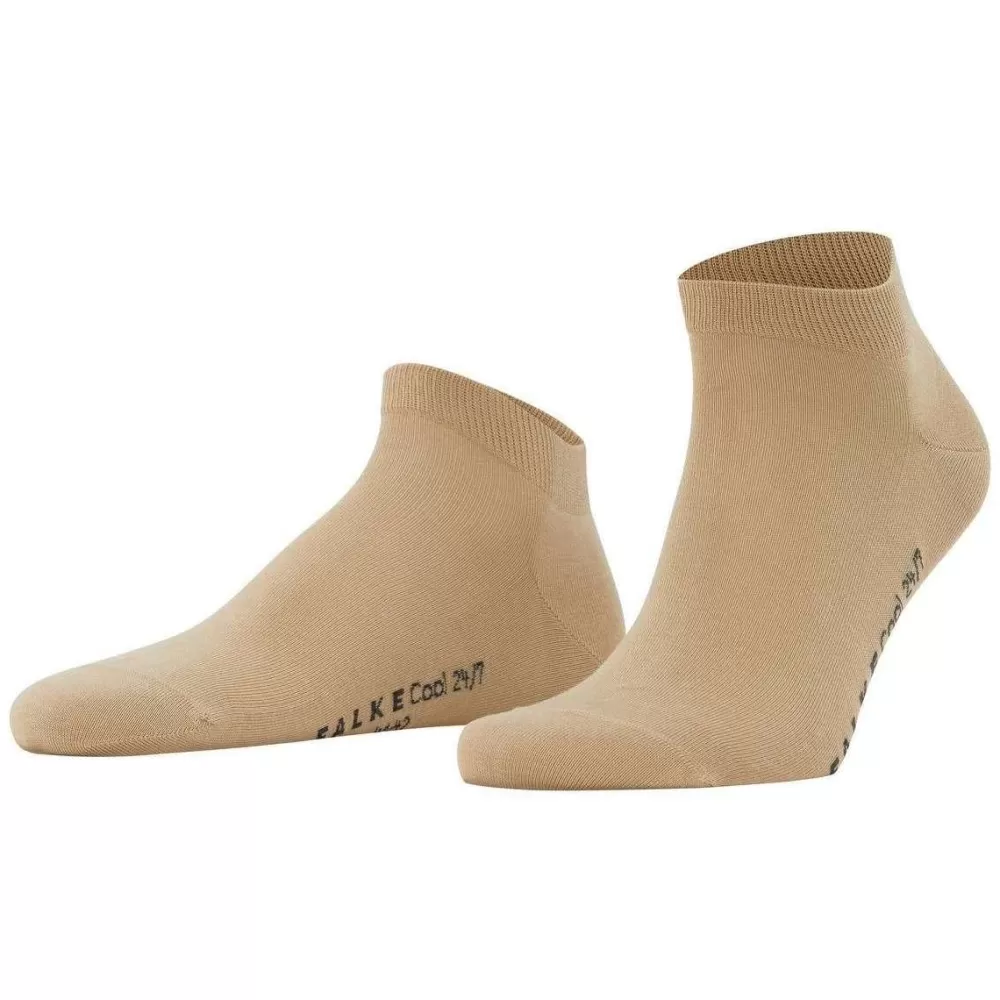 Falke Men's Socks^Beige Cool 24/7 Sneaker Socks