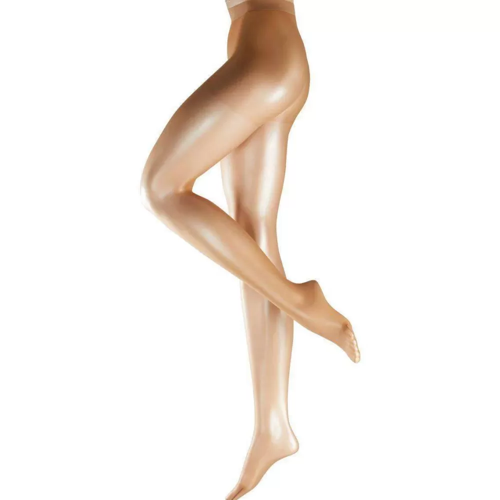 Falke Tights^Beige Deluxe Invisible Matte 8 Denier Tights