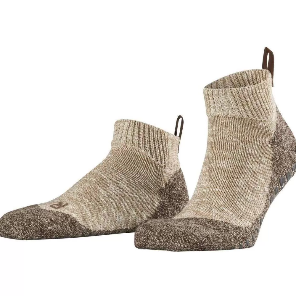 Falke Men's Socks^Beige Lodge Homepad Slipper Socks