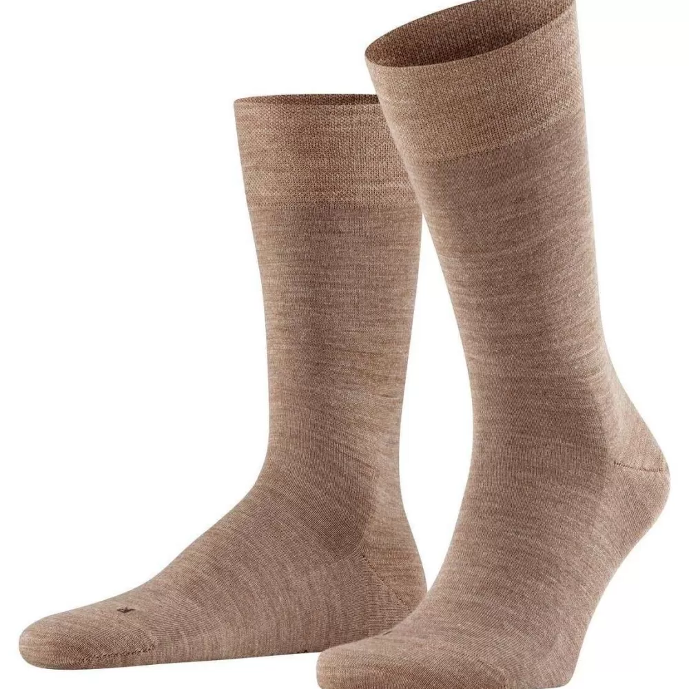 Falke Men's Socks^Beige Sensitive Berlin Socks