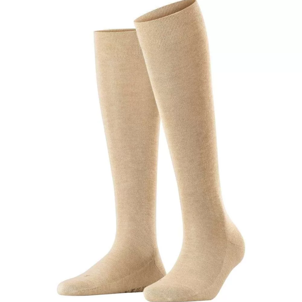 Falke Women's Socks^Beige Sensitive London Knee High Socks