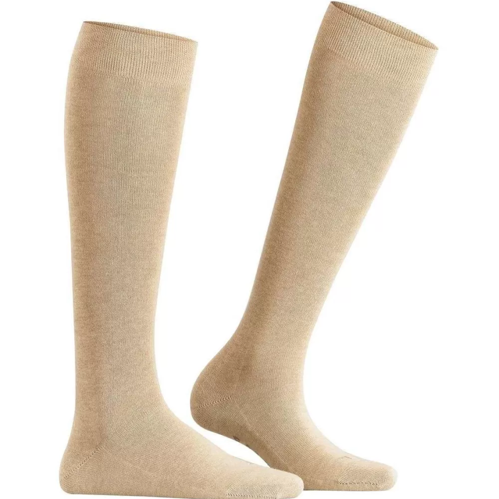 Falke Women's Socks^Beige Sensitive London Knee High Socks