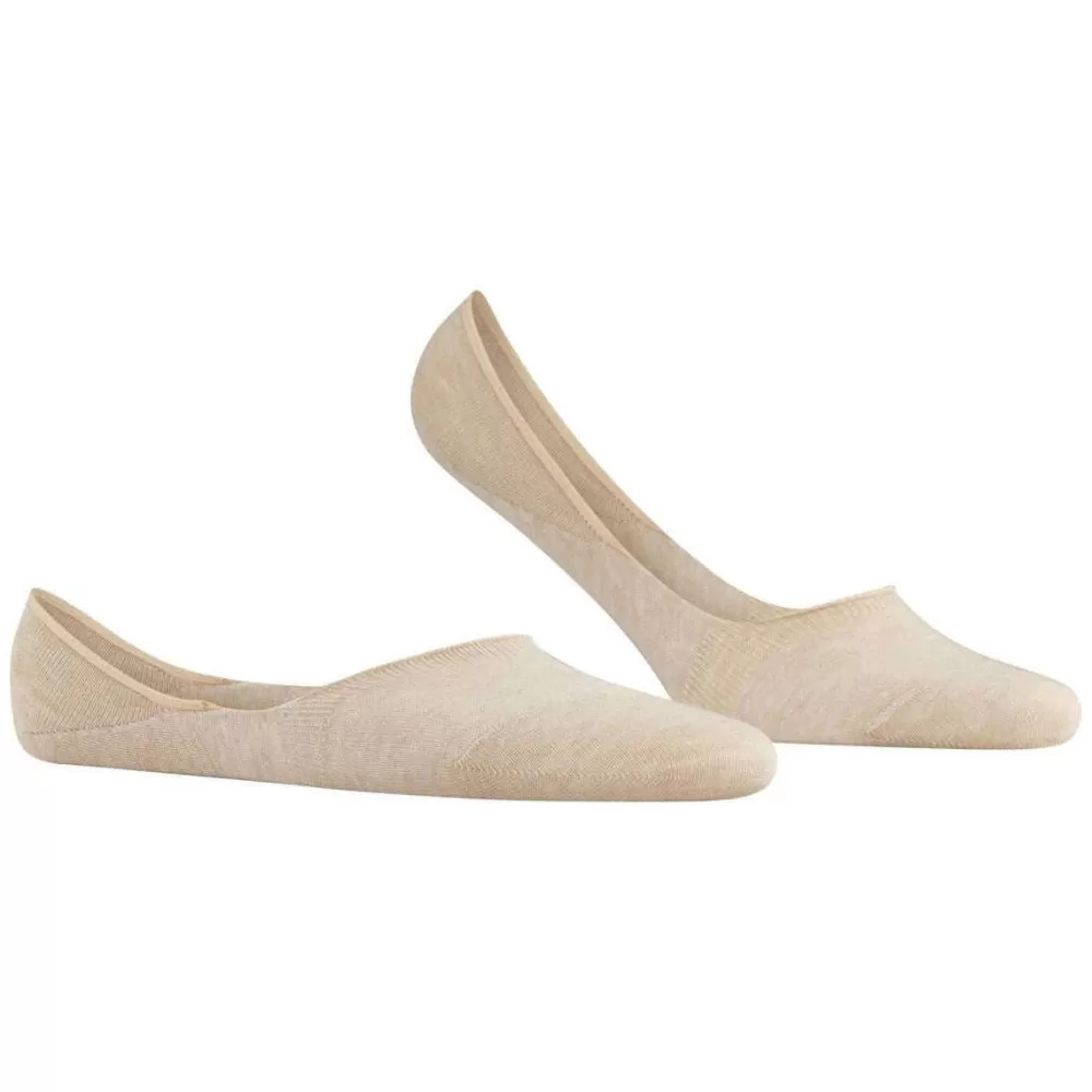 Falke Men's Socks^Beige Step Medium Cut No Show Socks