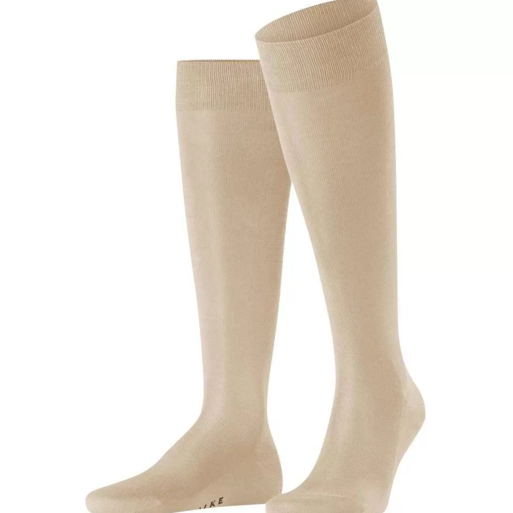 Falke Men's Socks^Beige Tiago Knee High Socks
