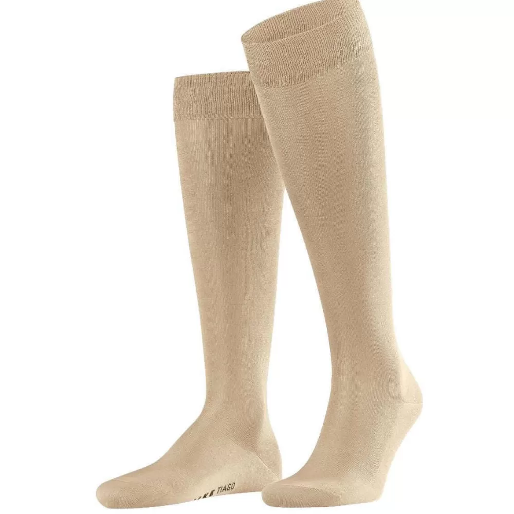 Falke Men's Socks^Beige Tiago Knee High Socks