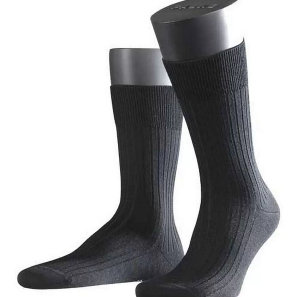 Falke Men's Socks^Black Bristol Socks