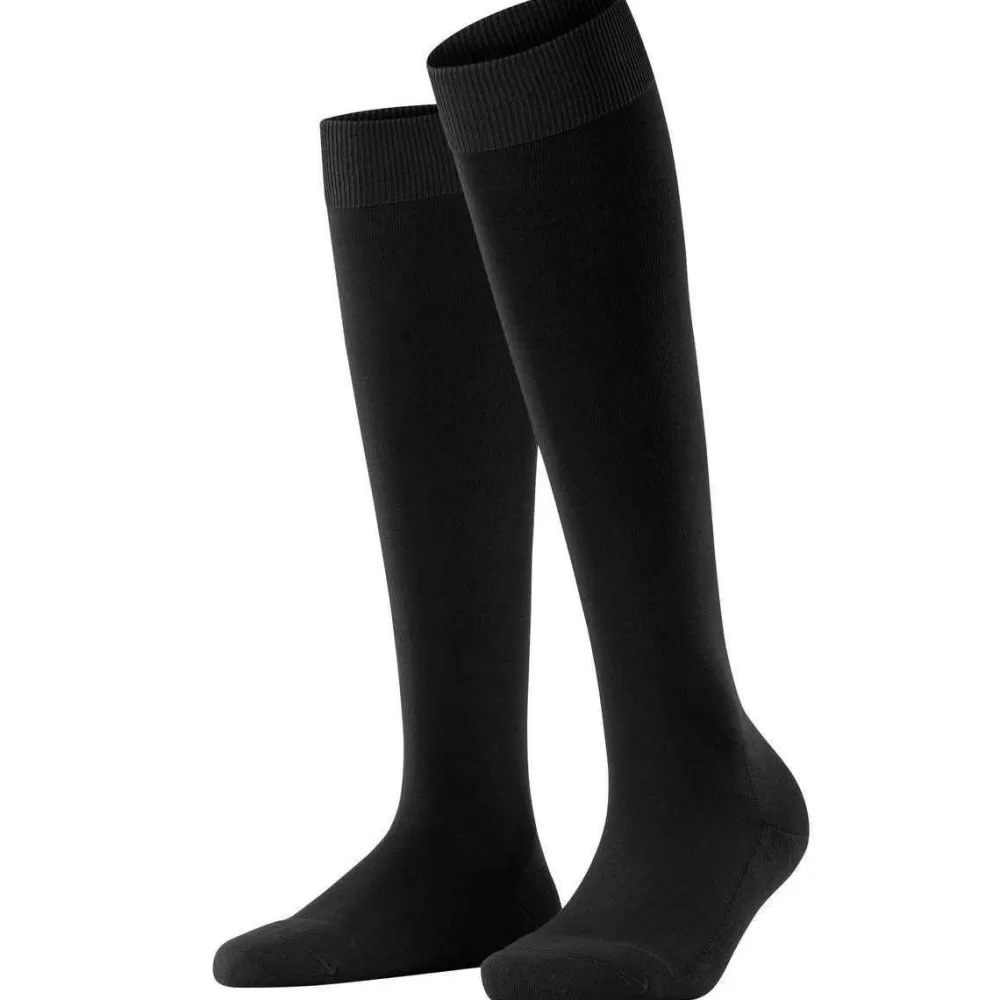 Falke Women's Socks^Black Climawool Knee High Socks