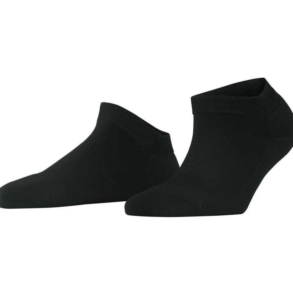 Falke Women's Socks^Black Climawool Sneaker Socks