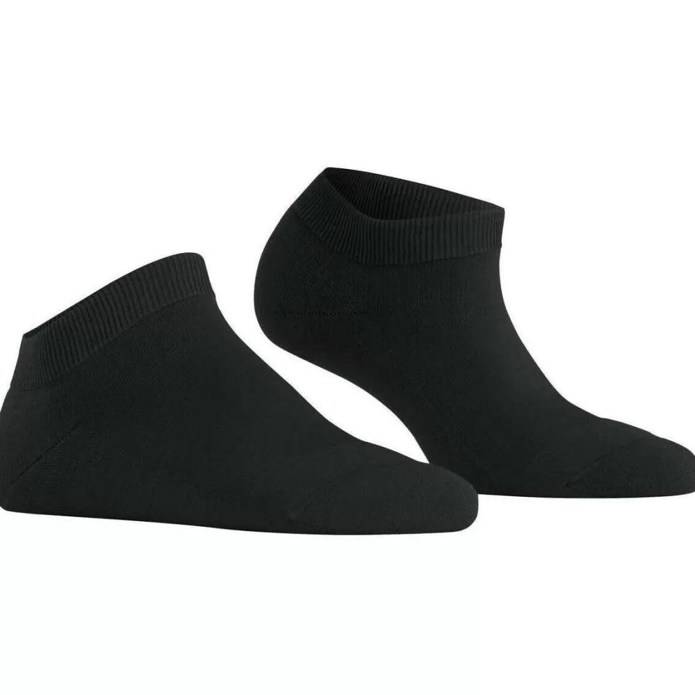 Falke Women's Socks^Black Climawool Sneaker Socks