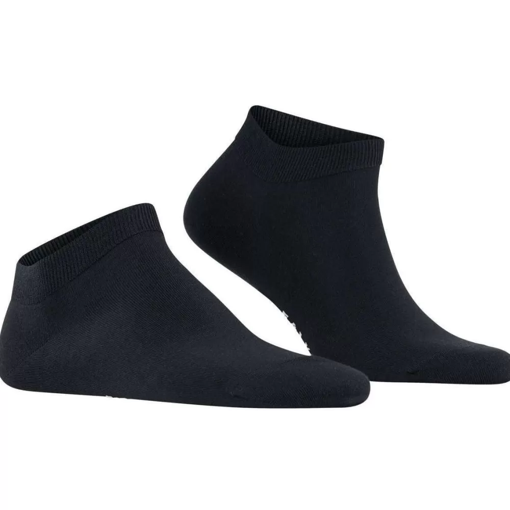 Falke Men's Socks^Black Climawool Sneaker Socks