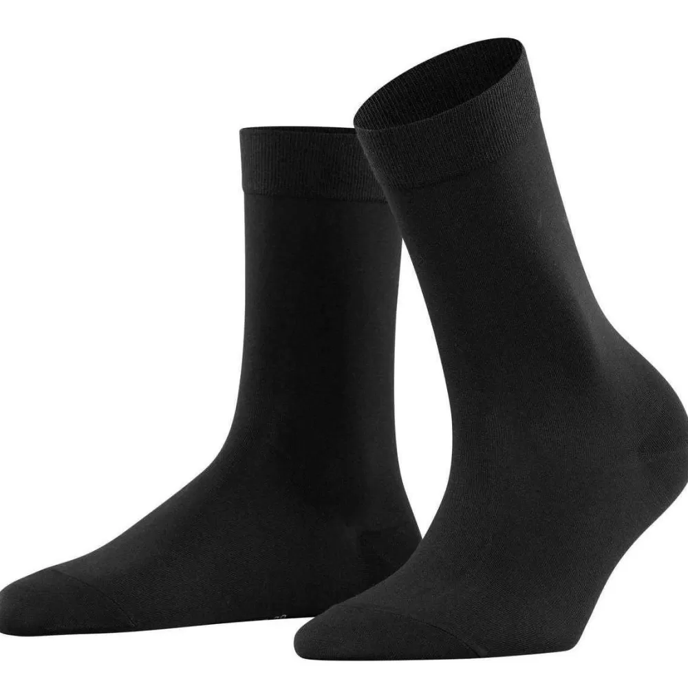 Falke Women's Socks^Black Cotton Touch Socks