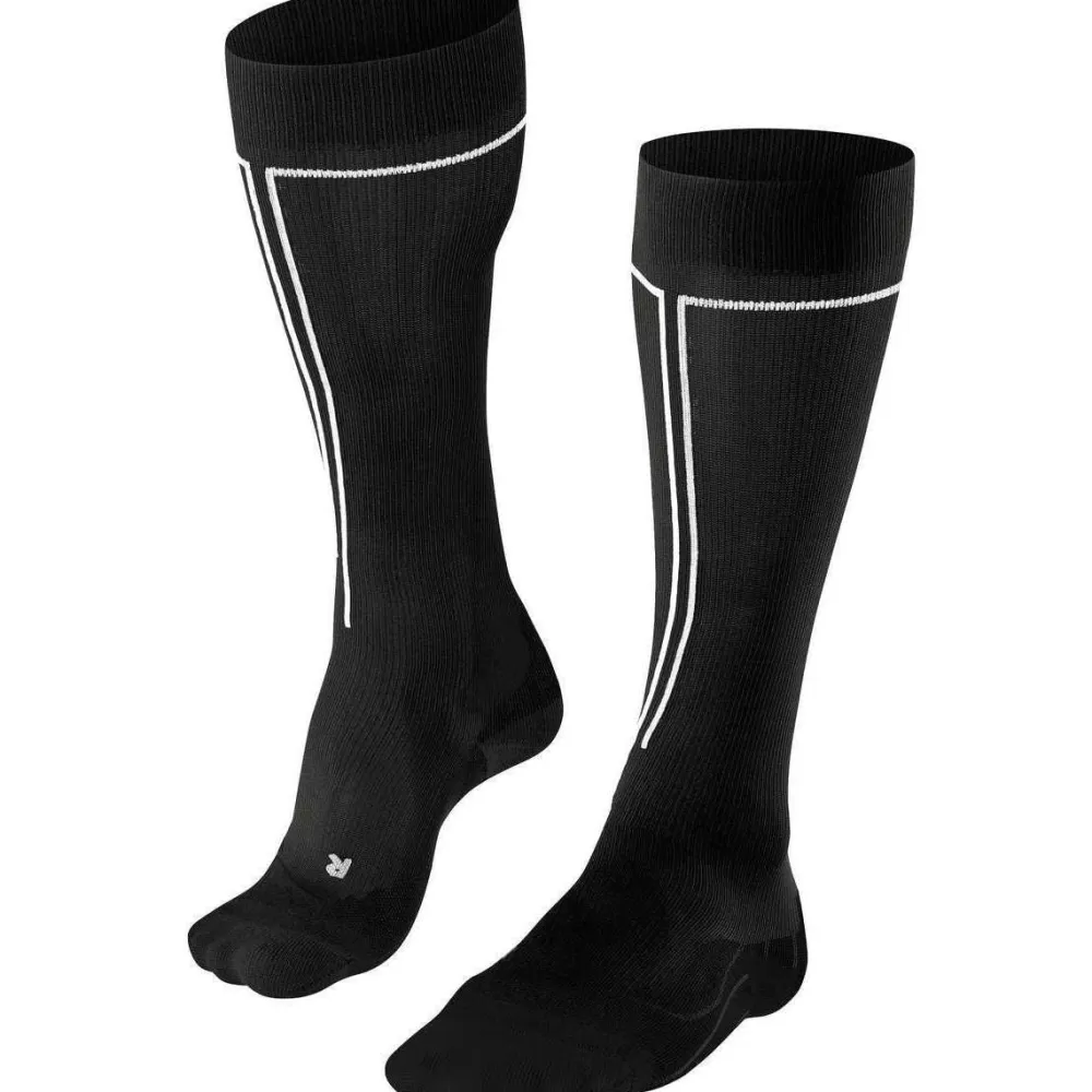 Falke Women's Socks^Black Energizing Knee High Health Socks