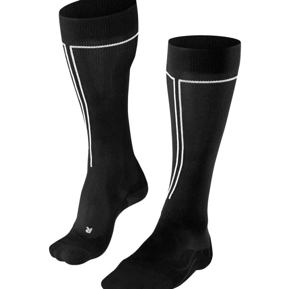 Falke Women's Socks^Black Energizing Knee High Health Socks