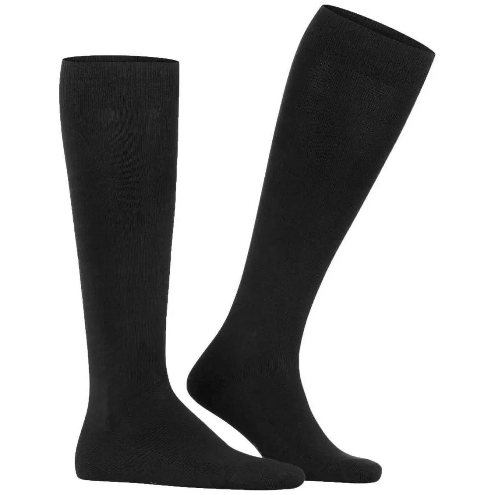 Falke Men's Socks^Black Family Knee High Socks