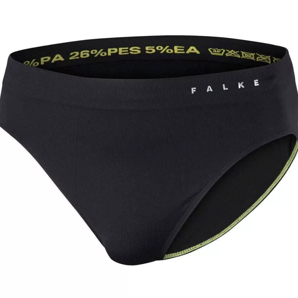 Falke Men's Underwear^Black Figure Hugging Brief